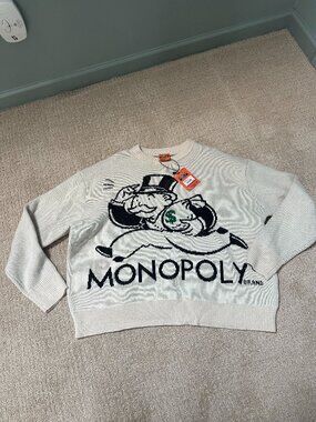 Shoe Palace SP x Monopoly sweater - new with tags - Size Large